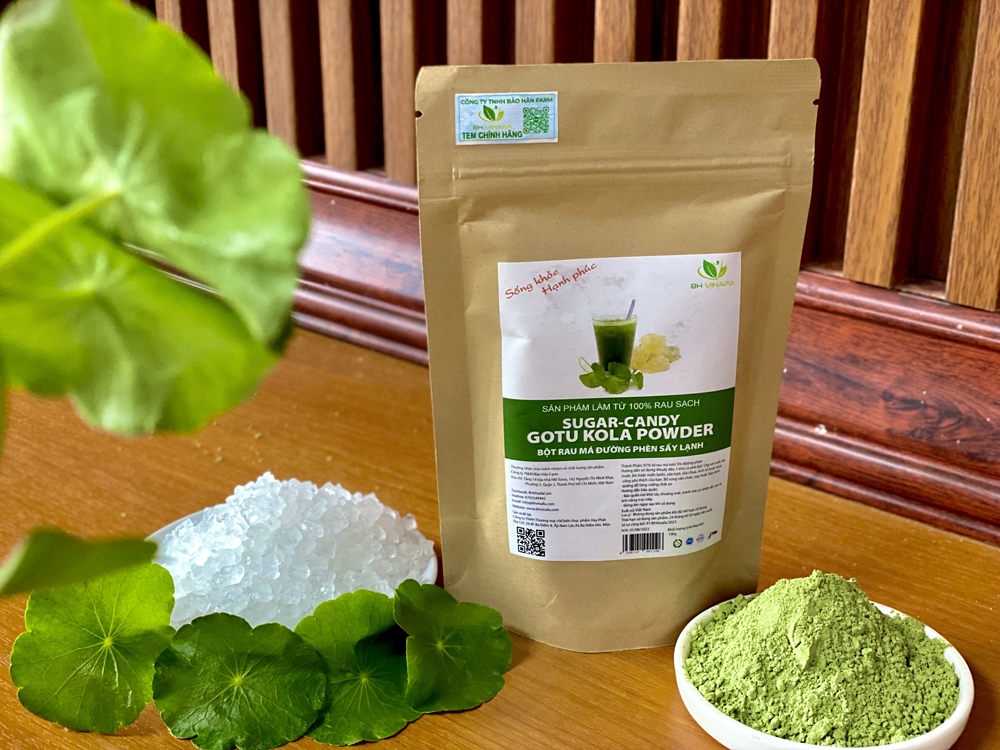 Bột Rau Má Đường Phèn Sấy Lạnh